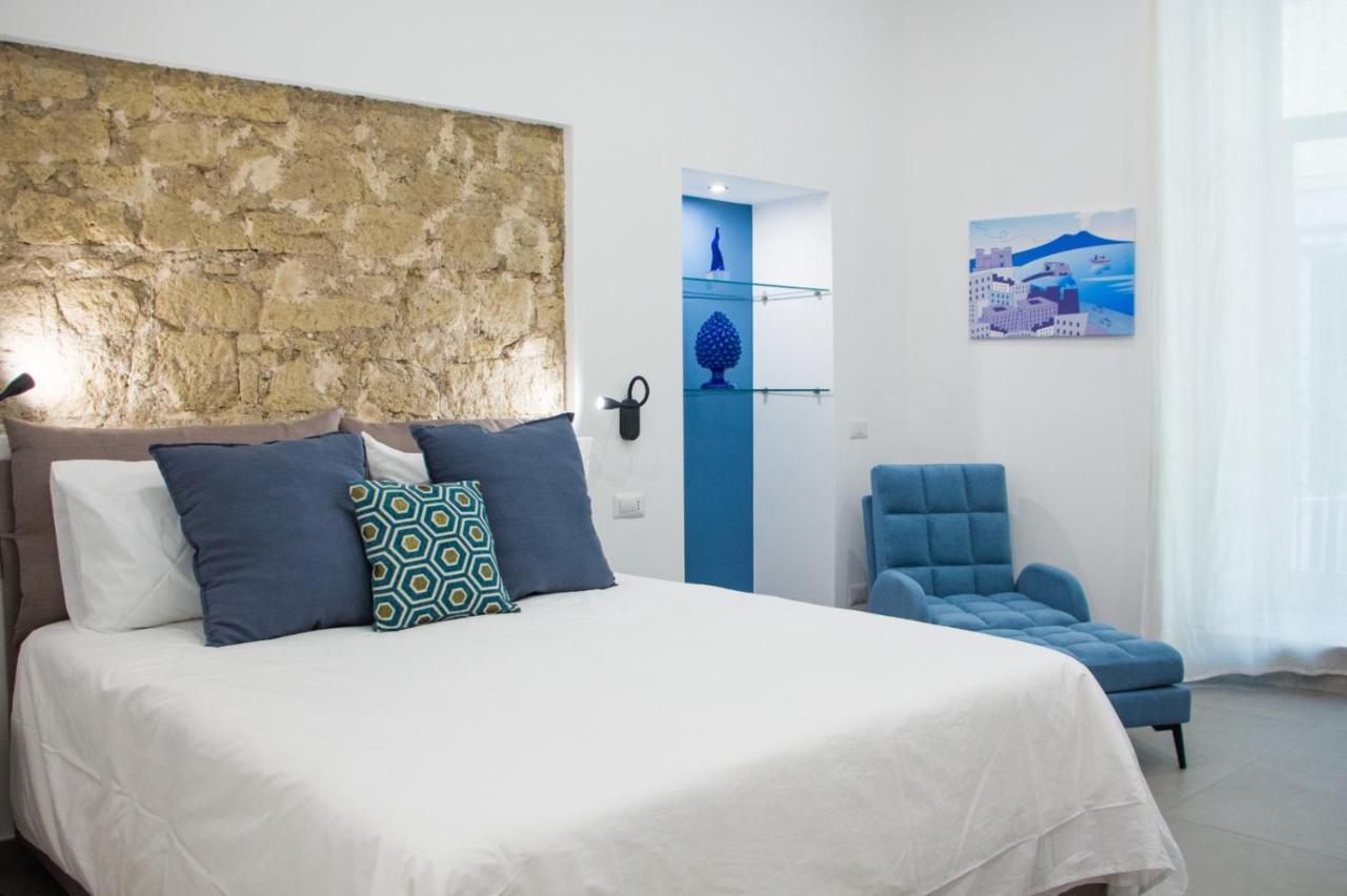 Blue Plebiscito Hotel Napoli Bagian luar foto