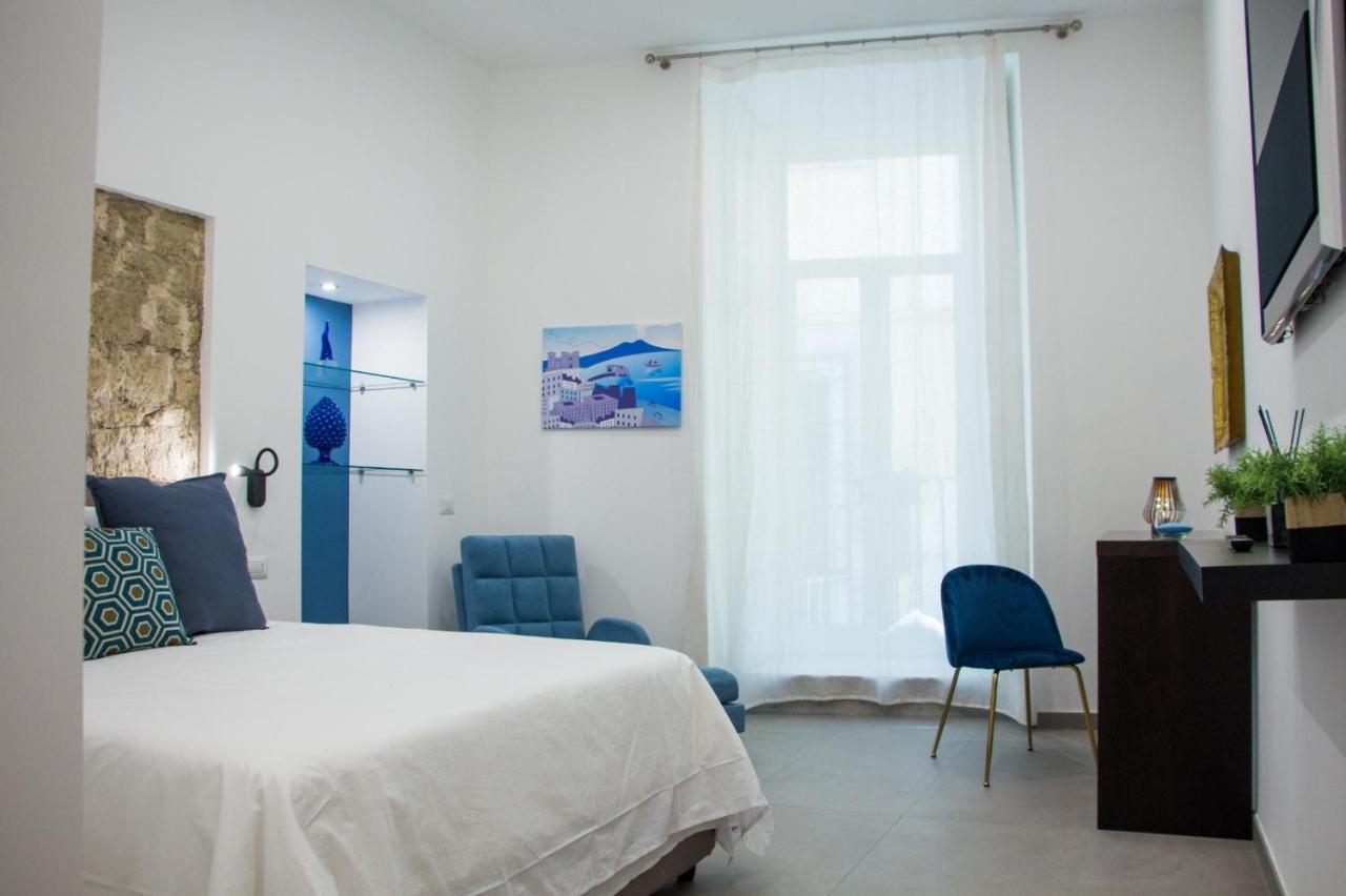 Blue Plebiscito Hotel Napoli Bagian luar foto